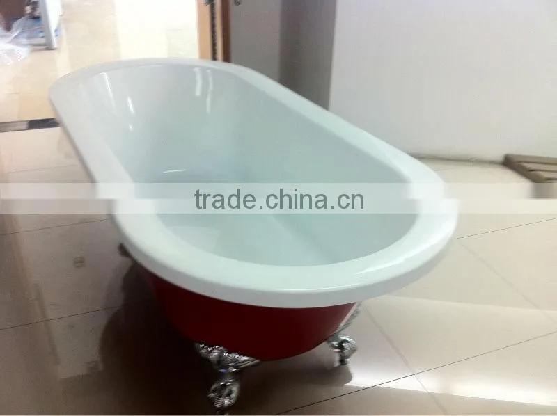 Boat Shape Freestanding Bathtub with Legs