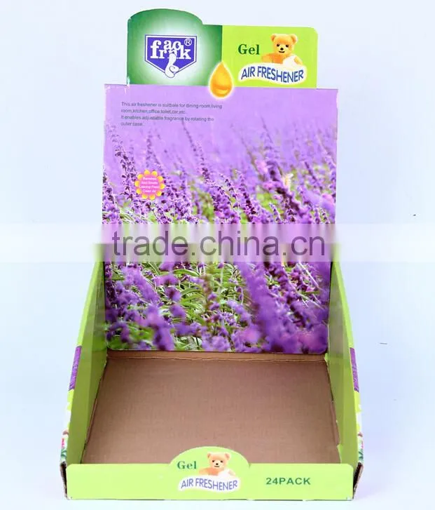 Flower print display box, display packing box, display gift box for all stores