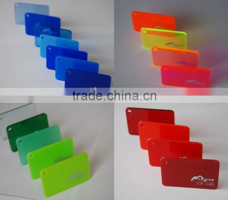 colorful decorative acrylic panel for cabinet