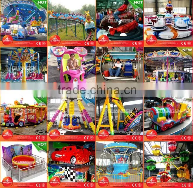 Hott ! popular sale for foreign markets, portable amusement gyro ball ride with trailer