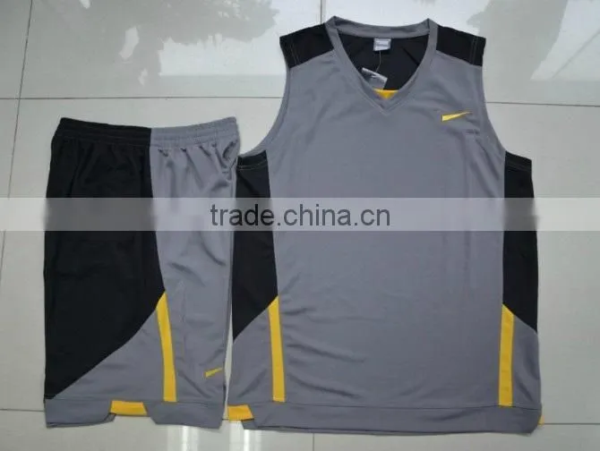 2014 OEM basketball team uniform, blank basketball suit, basketball jersey set