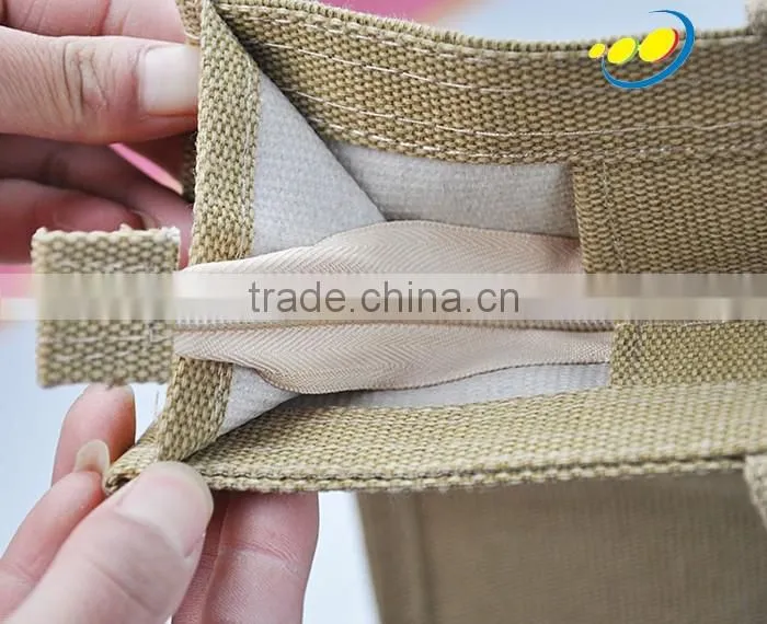 Fashion Shopping Jute Bag Multi-purpose Storage Bag
