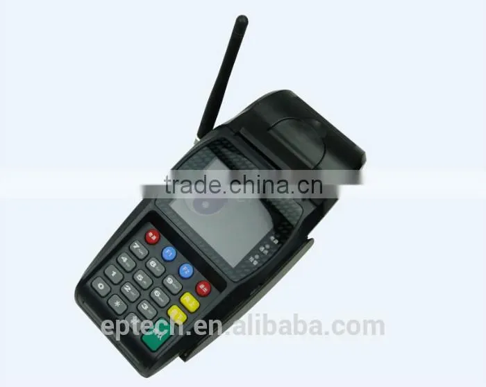 China pos EP T260 2016 CDMA GPRS transmission portable Ethernet RFID card reader portable POS