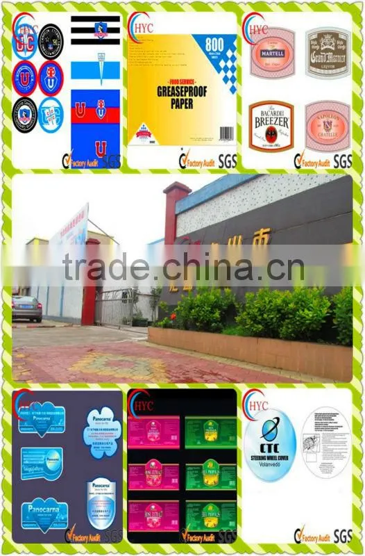 2013 Cheap pvc label sticker,sticker printing, paper for stickers impression