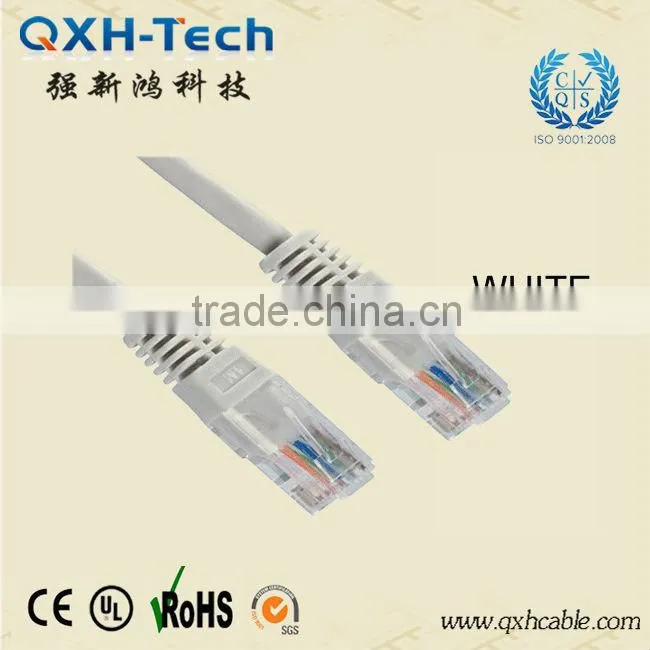 high quality 4P CAT5E UTP and FTP Patch cable made in China facyory