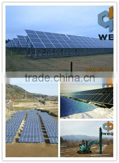 aluminum solar power systems