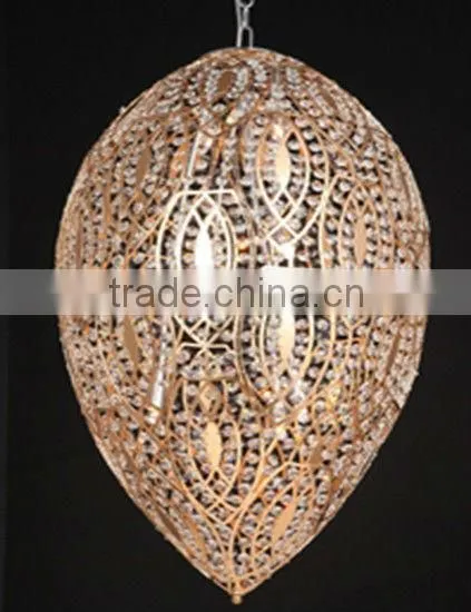 Contemporary Pretty Leaf-shaped Golden Light