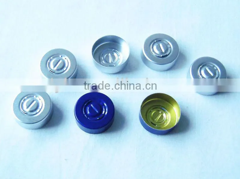 Flip Off Aluminum Cap Tear Off Vial Caps