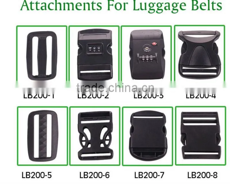 Personlized adjustable nylon strap with tag and combination lock