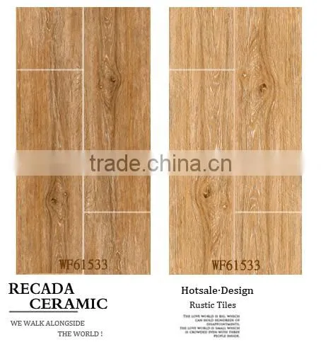 3d 150x600 china foshan wooden rustic design floor wall tiles