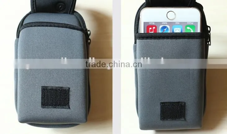 sport armband bag mobile phone arm case sport armband phone bag;polyester mobile phone arm bag for Iphone 4/5 or Samsung
