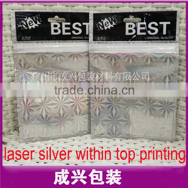 high quality of printing packaging/plastic bags for travel adapter/zipper packaging