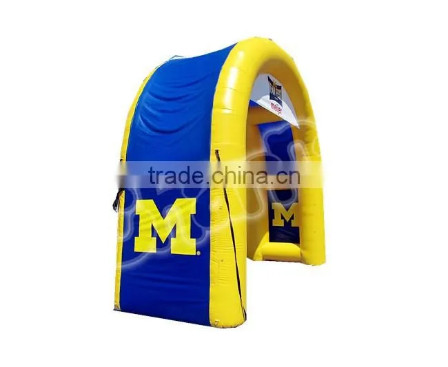 Inflatable Tunnel Custom Archway University of Michigan
