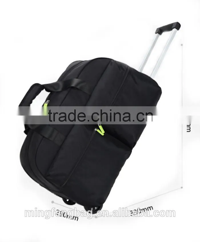 Custom High Quality Fashionable Multifunction Waterproof Large Capacity Tote Travel Trolley Luggage Bag