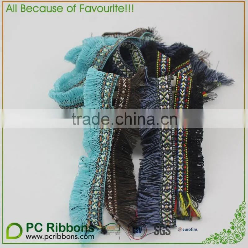 1-3/8" WIDE 36mm Flowers Metallic Jacquard Ribbon