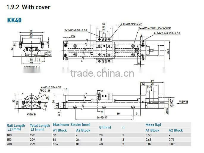 Single Axis Robot KK series