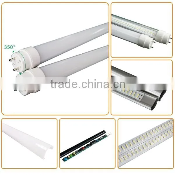 2015 shenzhen factory TUV T8 led tube light 4ft, led tube 18W /20w