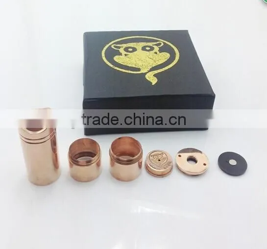 2014 High quality 4nine 26650 mod 1:1 clone ecigarette mechanical mod copper 4nine mod ,4nine clone in stock