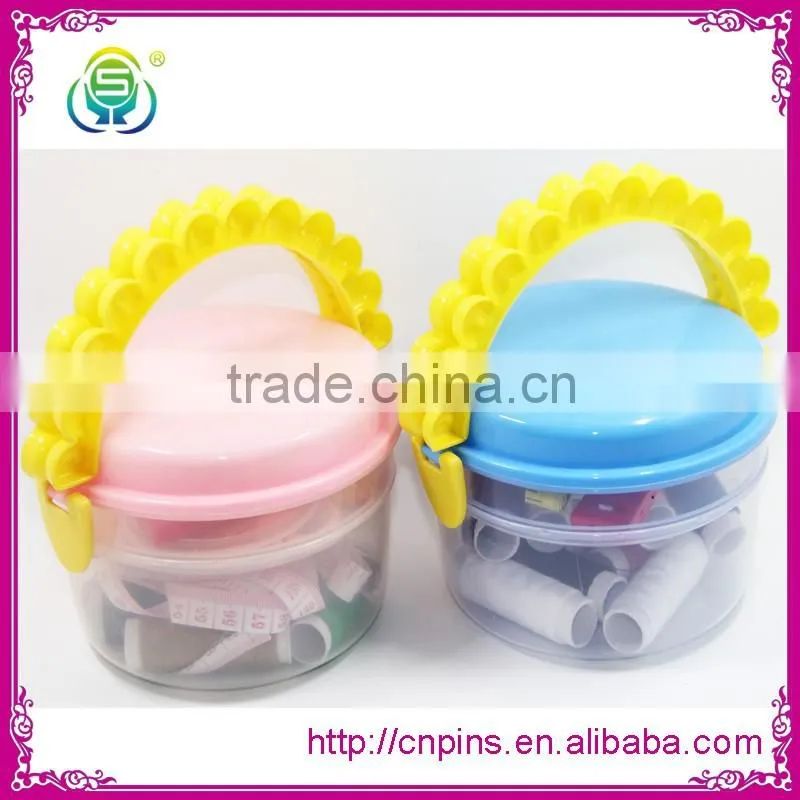 Sunflower shape portable nice quality sewing kit