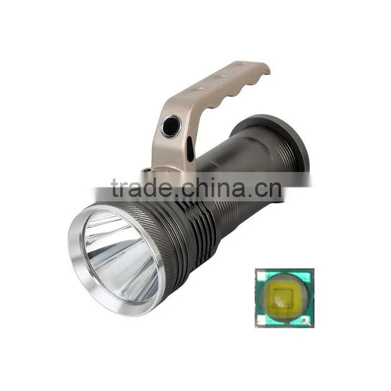 3200 rechargeble 2*18650 Batteries 3W 150lumens XPE led Working Flashlight