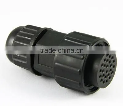 24 pin bulkhead waterproof connector