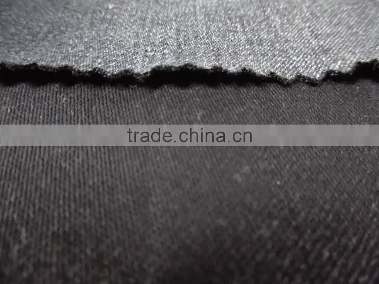 stain finished cotton/spandex,cotton/poly denim fabric stocklot PE12-D1605608