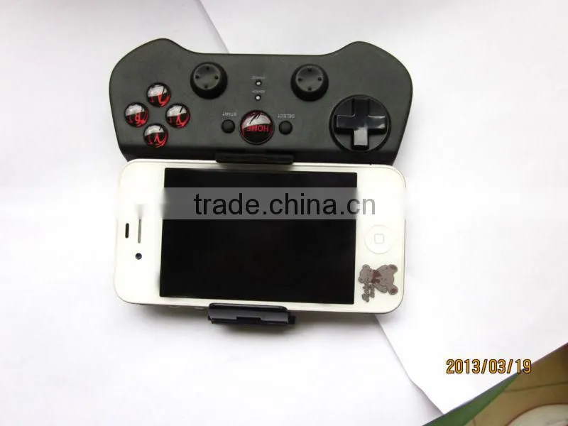 Potabble wireless bluetooth game pad for samsung S4, Iphone,ipad,samsung S3,and other android mobile phone