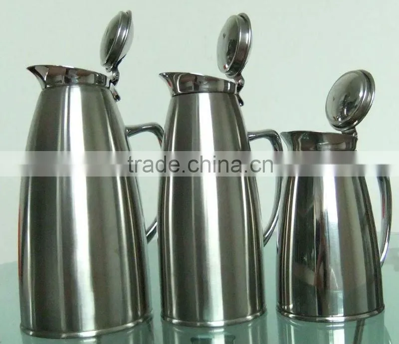 custom design stainless steel coffee pot, water capacity tool