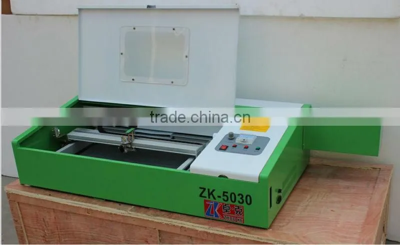 Mini desktop cnc laser engraver for plywood 500*300mm ZK-5030