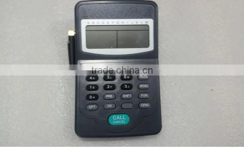 queue management system service calling buzzer