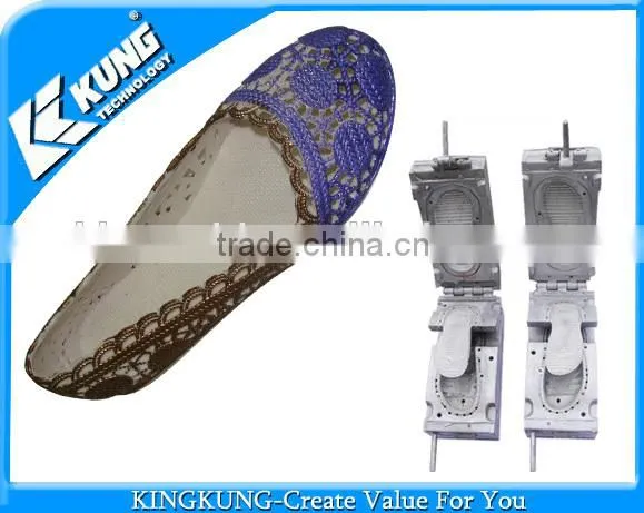 New design single color PVC airblowing mould