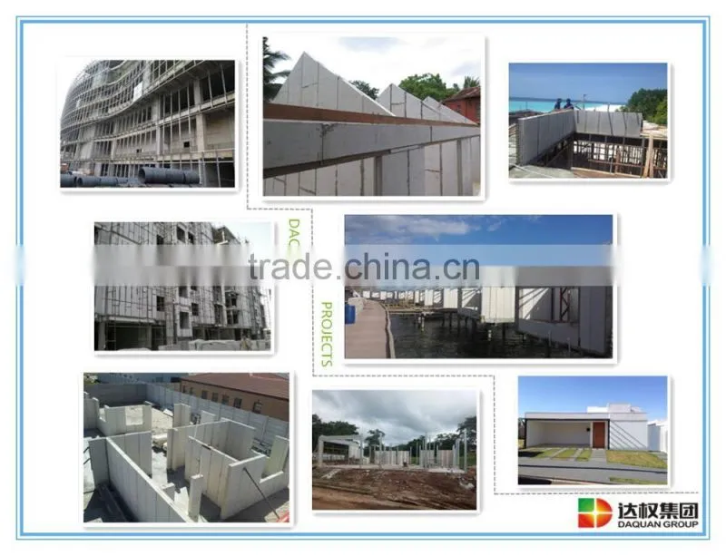 EPS cement sandwich wall panel/ eps concrete wall panel/ lightweight wall panel