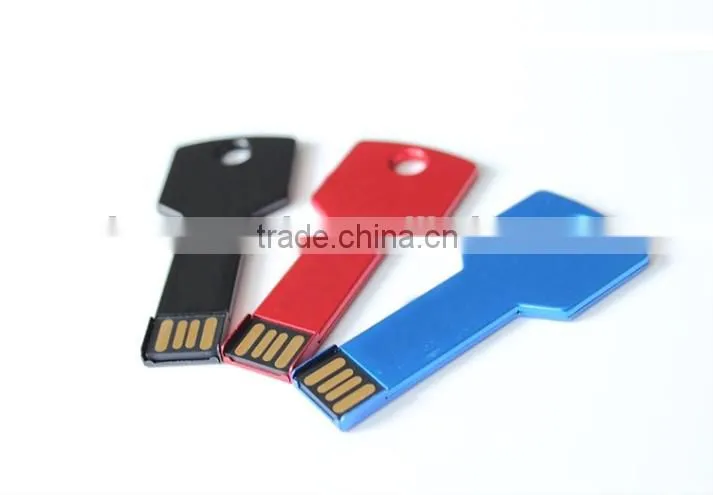 Metal key flash drive, key u disk