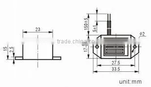 Ningbo manufacturer of Mechanical buzzer 85db 2v Rat control buzzer FBELE