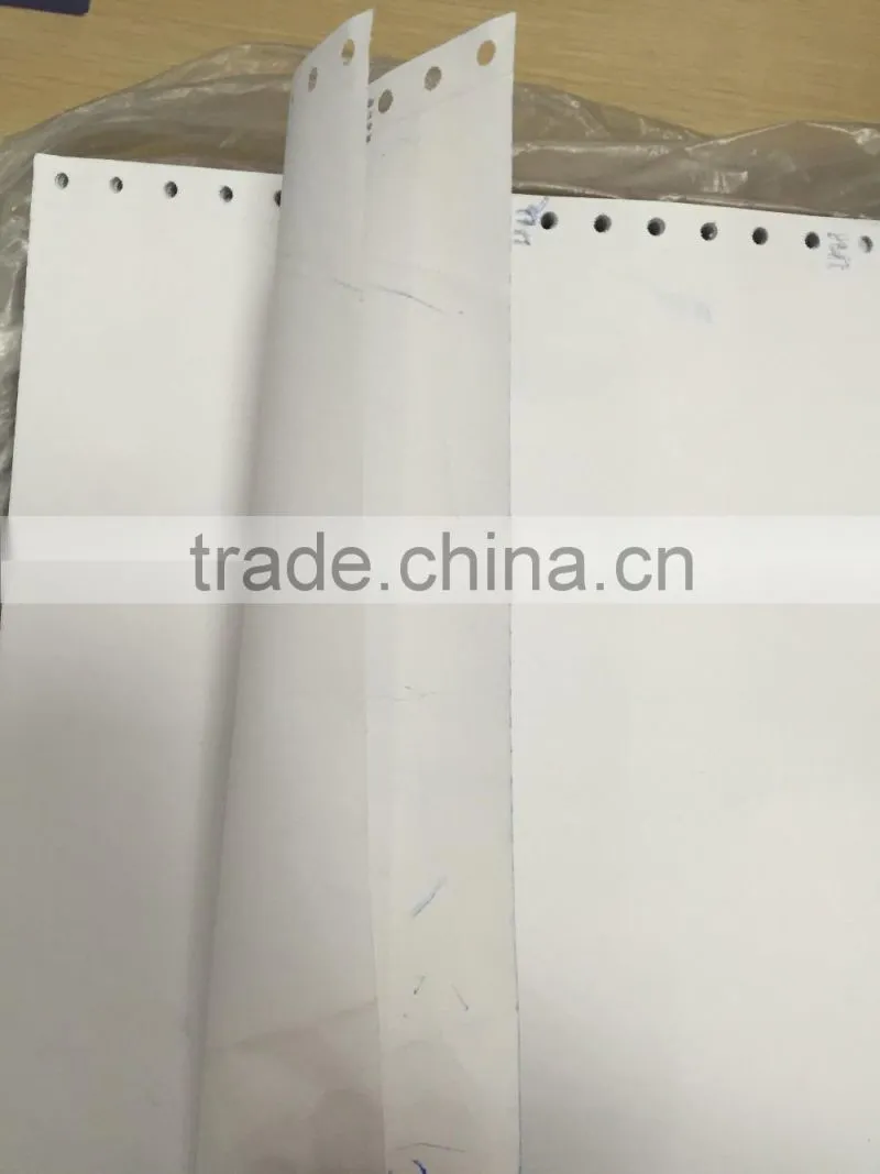 2-ply 9 1/2 conuinuous carbonless copy printing paper