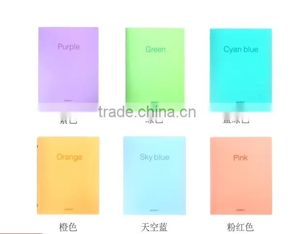 Many Colors Wholesale Notebook Paper Loose Leaf Notebook