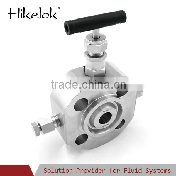 stainless steel double hydraulic block and bleed valve