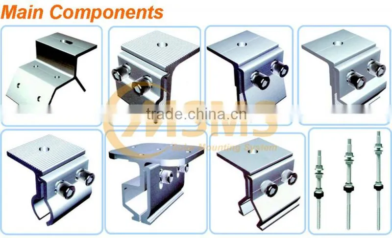 Metal roof solar mounting system solar mounting bracket