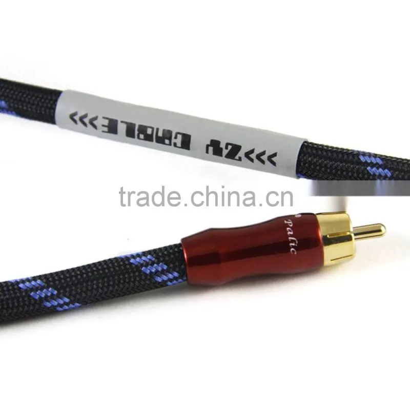 Hifi quality cable 2 RCA male to RCA Male Cables 2RCA to 2RCA 2-Channel Signal C
