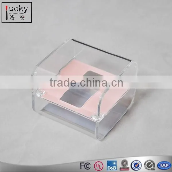 Clear Acrylic Cube Display Case Jewelry diaplay case
