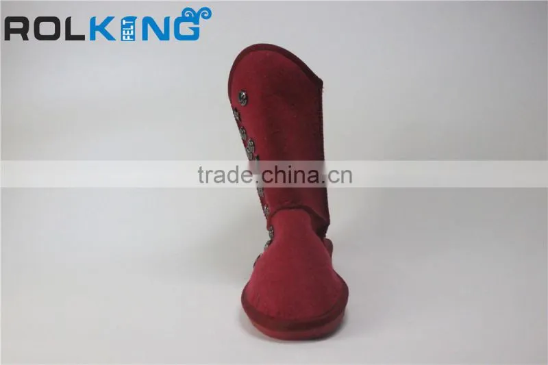 beautiful felt shoe outdoor shoe