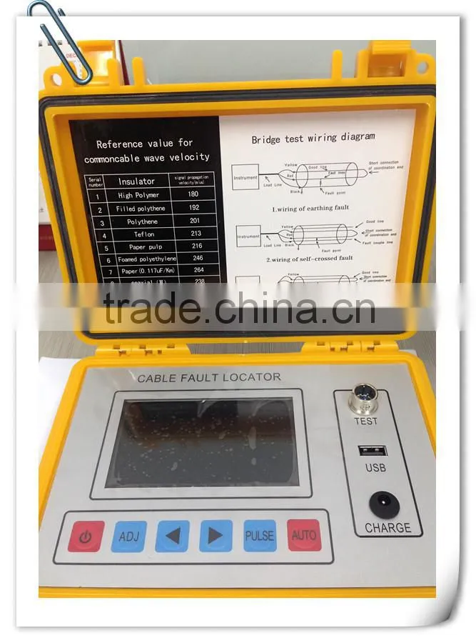 ST620 Cable Fault Locator for copper cable in telecom industry