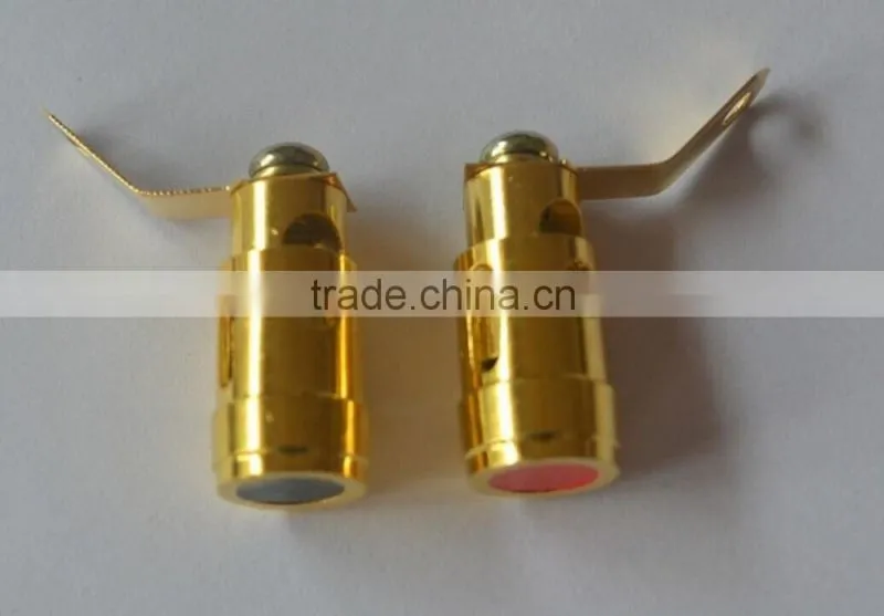 Spring Loaded Gold Plated Speaker Binding Posts Terminals