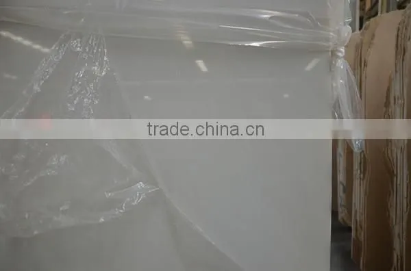 Chinese Cheap Pure White Marble Slab