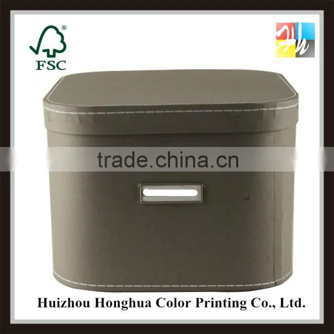 excellent custom designs square paperboard 1500gsm storage box