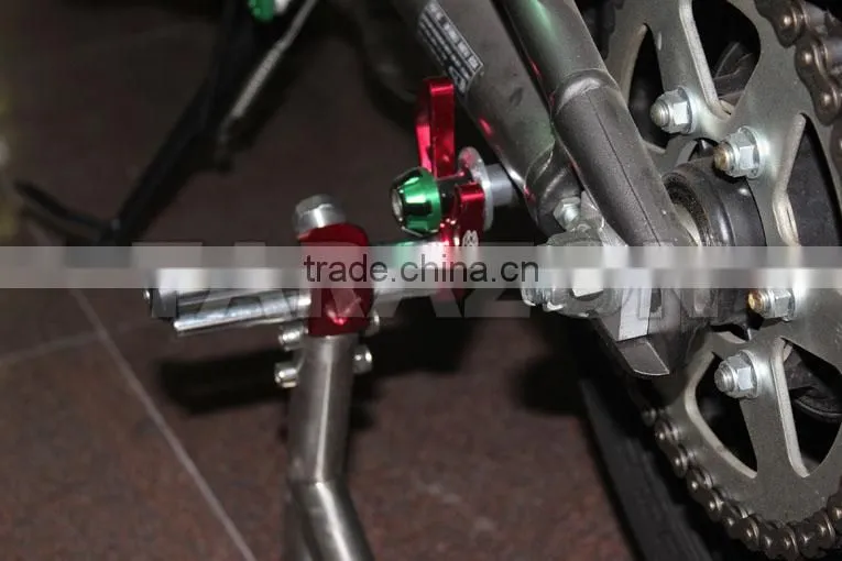 Factory direct selling universal motorcycle aluminum adjustable rear paddock stand