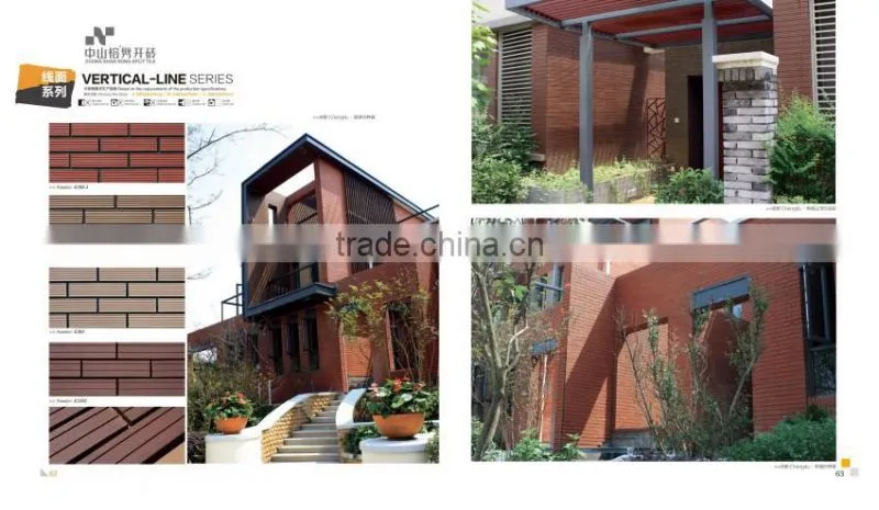 Park Garden Clay Paving Square Bricks