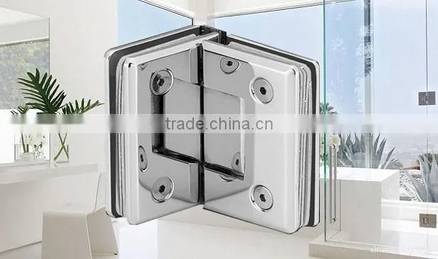 90 degree double side glass clamp,shower door hinge milano