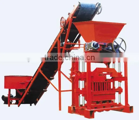 Best Selling Manual Fly Ash Brick Making Machine for Small industry QTJ4-35