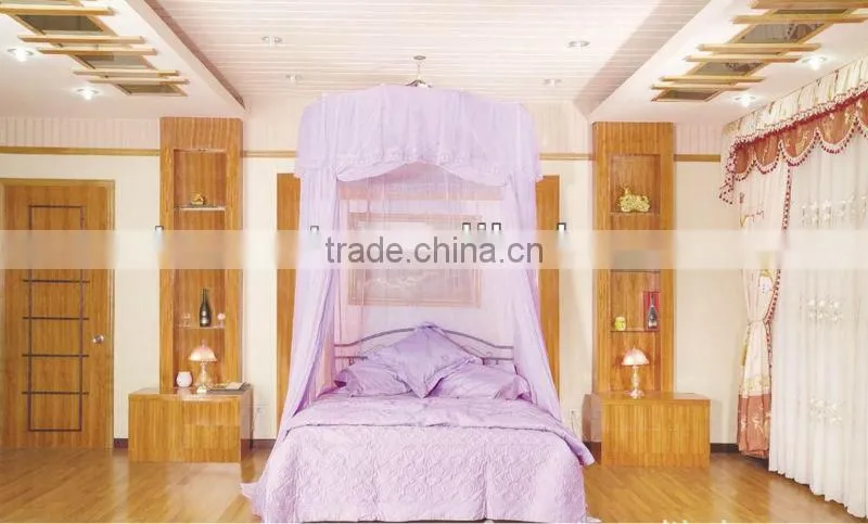 hot!Purple Bed Canopy,princess mosquite net,elegant new design